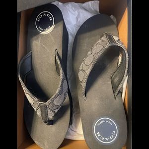 Coach sandals